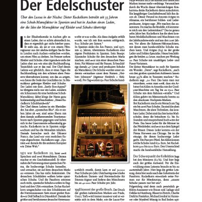 Textilwirtschaft-Edelschuster